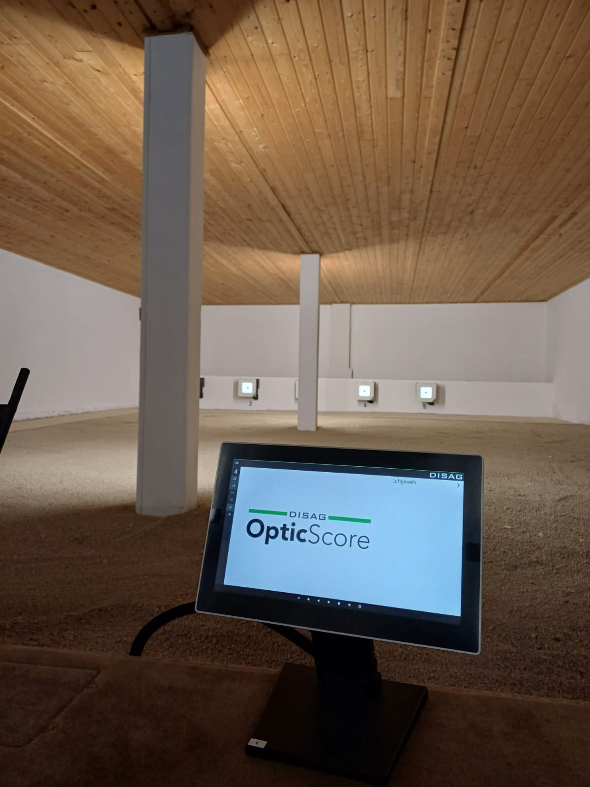 Schießstand mit DISAG OpticScore